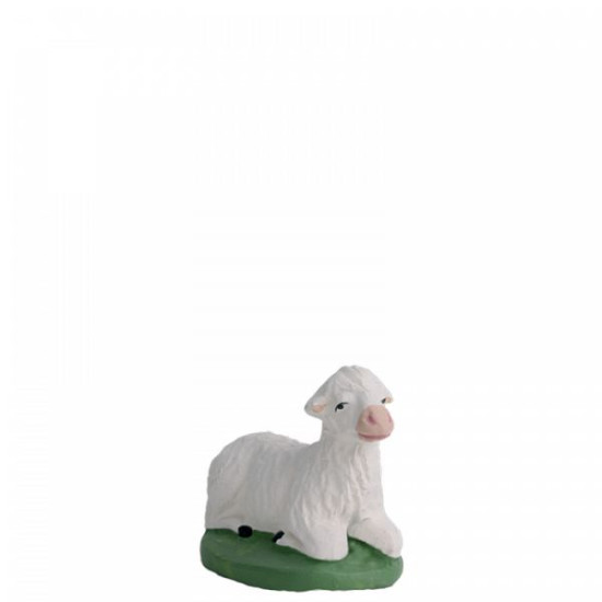 MOUTON COUCHE 7CM de Santons de Provence Escoffier dans ⛲Santons de Provence