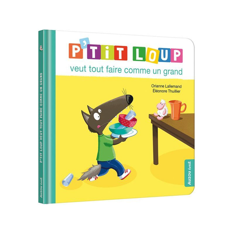 P'tit loup veut tout faire comme un grand de Jardinerie Bordeaux Libourne Gironde dans 📕Livre pour enfants