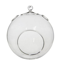 Sphere verre deco rond h14 d12 de Edelman - deco maison et noël dans Coups de coeur
