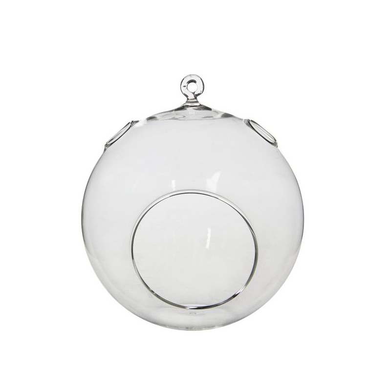 Sphere verre deco rond h14 d12 de Edelman - deco maison et noël dans Coups de coeur