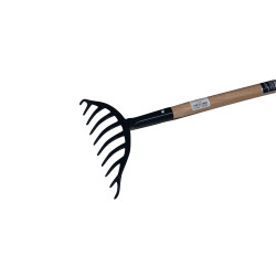 Rateau soudé 10 dents manche bois 150 cm de Spear et Jackson - Outil de jardin dans Rateau pour le jardin