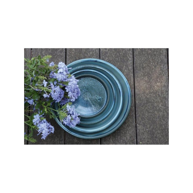 SOUCOUPE BLUE WAVE D18 de Poterie d'Albi - Poterie de qualité à Bordeaux dans Les Poteries d'Albi