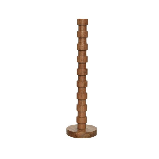 /Bougeoir acacia naturel h38 de Kaemingk - deco de la maison dans Bougeoirs et lanterne pour bougies