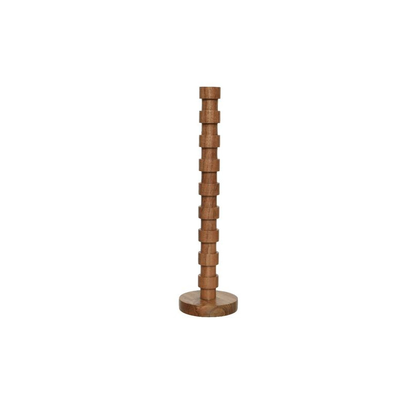 /Bougeoir acacia naturel h38 de Kaemingk - deco de la maison dans Bougeoirs et lanterne pour bougies