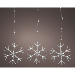/Chute sapin blanc froid 3.3cm-459l de Kaemingk - deco de la maison dans 💡Guirlande et déco électrique