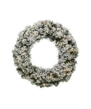 /Couronne imperial enneige vt/blc.c d50-40l de Kaemingk - deco de la maison dans 🎄Déco de sapin