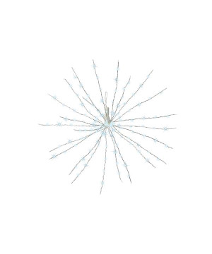 /Etoile polaire argent/blanc froid d75 256l de Kaemingk - deco de la maison dans 🎄Déco de sapin