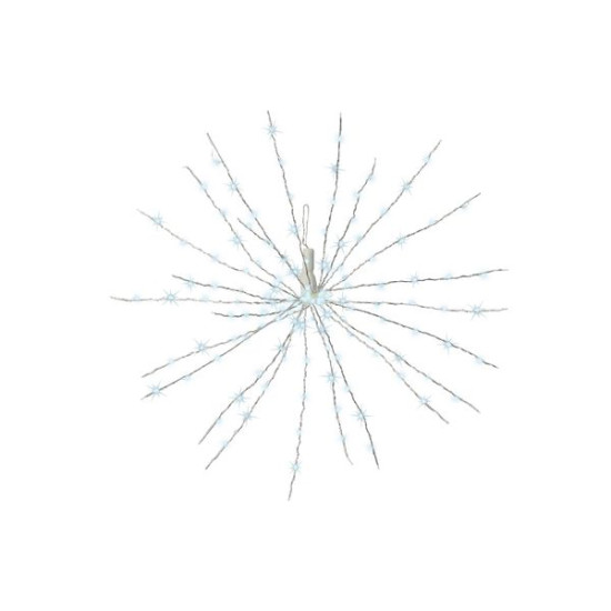 /Etoile polaire argent/blanc froid d75 256l de Kaemingk - deco de la maison dans 🎄Déco de sapin