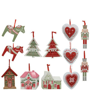 /Figurine de noel multi h9 de Kaemingk - deco de la maison dans 🎄Déco de sapin