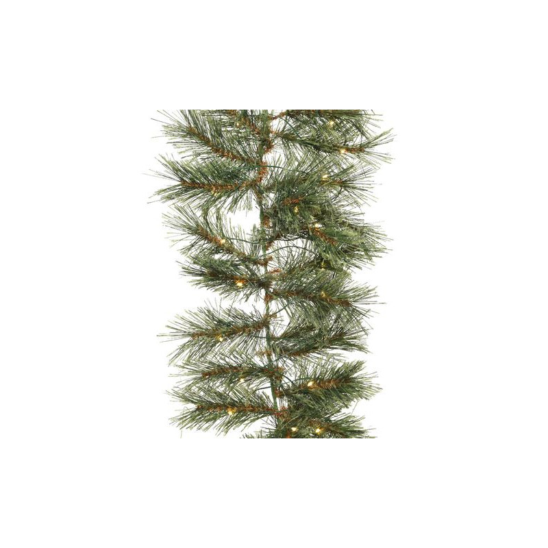 /Guirlande cashmere blanc chaud h270-80l de Kaemingk - deco de la maison dans Guirlande pour sapin de Noël