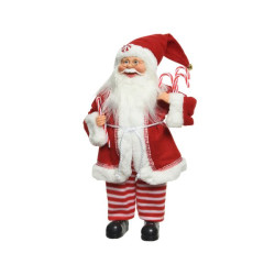 /Pere noel a/sucre orge rouge/couleur h45 de Kaemingk - deco de la maison dans 🎅Figurine de Noël