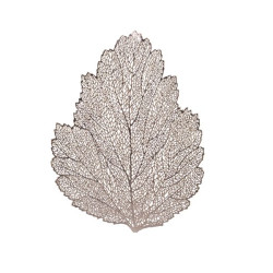 /Set de table feuille champagne/or de Kaemingk - deco de la maison dans 🍽️Décoration de table de Noël