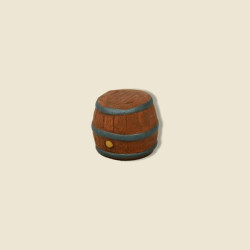Tonneau de vin pour santons 6cm de Santons de Provence Fouque dans ⛲Santons de Provence