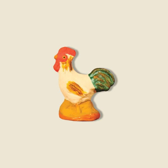 Coq 6cm de Santons de Provence Fouque dans ⛲Santons de Provence