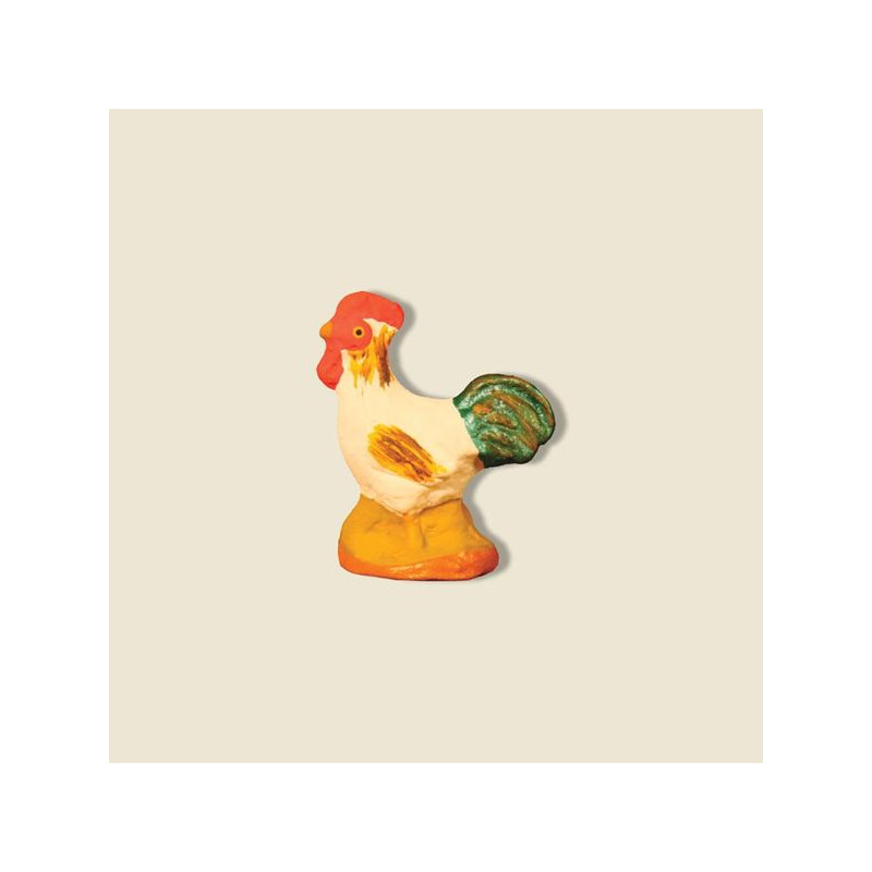 Coq 6cm de Santons de Provence Fouque dans ⛲Santons de Provence