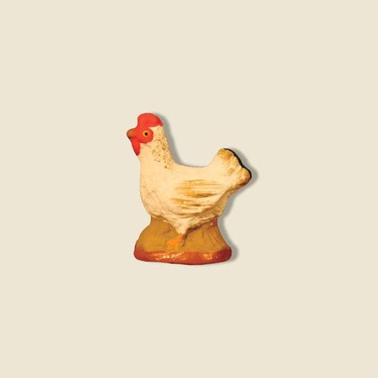 Poule 6cm de Santons de Provence Fouque dans ⛲Santons de Provence