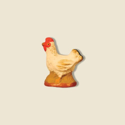 Poule 6cm de Santons de Provence Fouque dans ⛲Santons de Provence