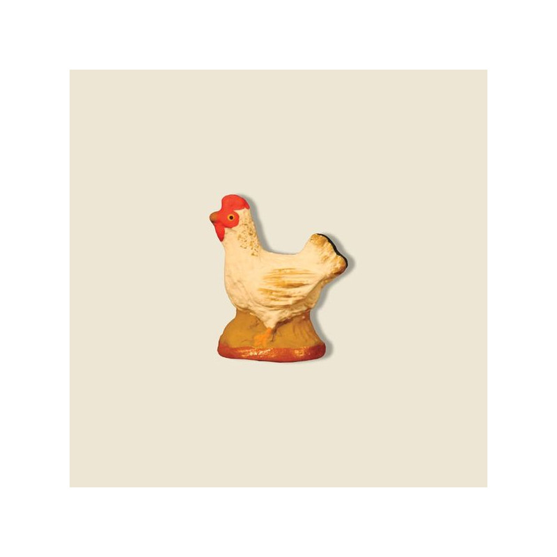 Poule 6cm de Santons de Provence Fouque dans ⛲Santons de Provence