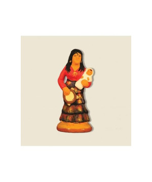 Bohemienne 6cm de Santons de Provence Fouque dans ⛲Santons de Provence