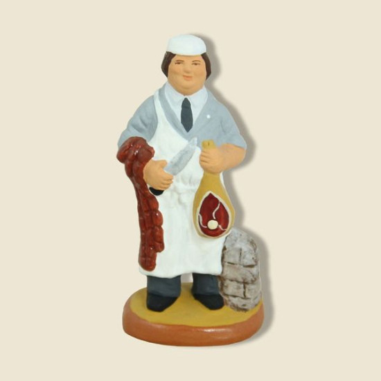 Charcutier 6cm de Santons de Provence Fouque dans ⛲Santons de Provence