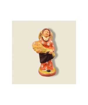 Comtadine a la gerbe de ble 6cm de Santons de Provence Fouque dans ⛲Santons de Provence