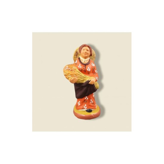 Comtadine a la gerbe de ble 6cm de Santons de Provence Fouque dans ⛲Santons de Provence