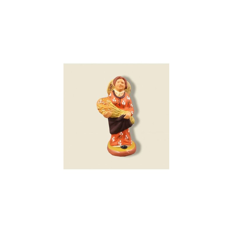 Comtadine a la gerbe de ble 6cm de Santons de Provence Fouque dans ⛲Santons de Provence