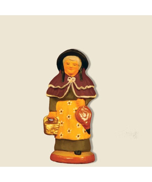 Dame chaufferette 6cm de Santons de Provence Fouque dans ⛲Santons de Provence