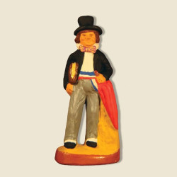 Maire 6cm de Santons de Provence Fouque dans ⛲Santons de Provence