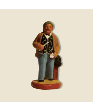 Maitre d'ecole 6cm de Santons de Provence Fouque dans ⛲Santons de Provence