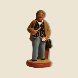 Maitre d'ecole 6cm de Santons de Provence Fouque dans ⛲Santons de Provence