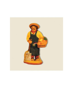 Michel lys. le jardinier 6cm de Santons de Provence Fouque dans ⛲Santons de Provence