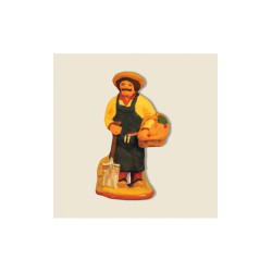 Michel lys. le jardinier 6cm de Santons de Provence Fouque dans ⛲Santons de Provence
