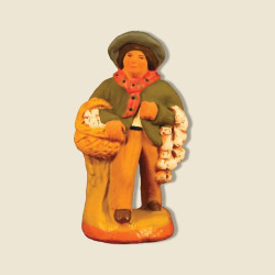 Porteur d'ail 6cm de Santons de Provence Fouque dans ⛲Santons de Provence