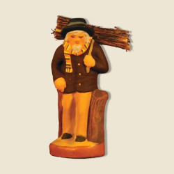 Porteur de bois 6cm de Santons de Provence Fouque dans ⛲Santons de Provence