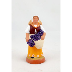 Ramasseuse de lavande 6cm de Santons de Provence Fouque dans ⛲Santons de Provence