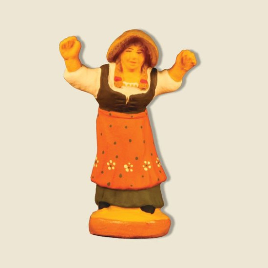 Ravie 6cm de Santons de Provence Fouque dans ⛲Santons de Provence