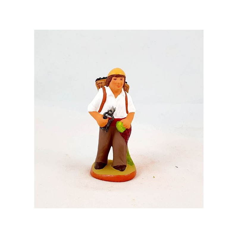 Vendangeur 6cm de Santons de Provence Fouque dans ⛲Santons de Provence
