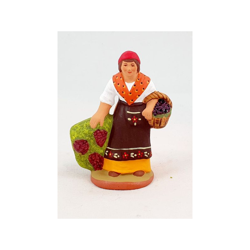 Vendangeuse 6cm de Santons de Provence Fouque dans ⛲Santons de Provence