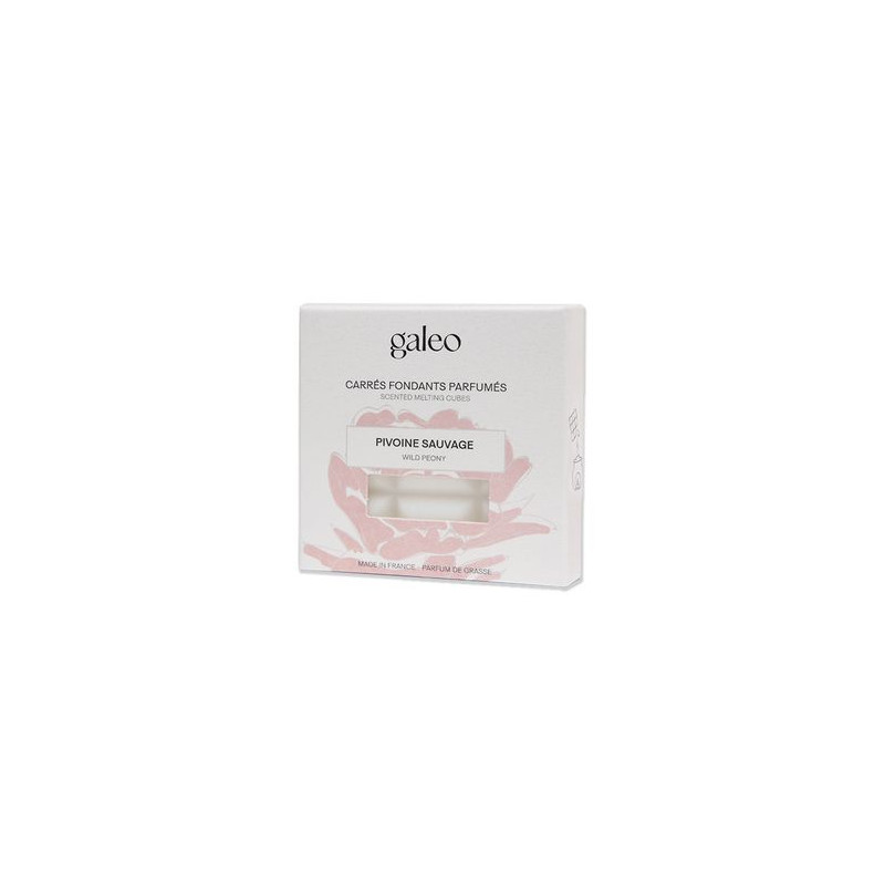 Carres Fondants Pivoine Sauvage Galeo de Galeo- Parfums-Savons-aromathérapie dans Produits parfumés, huile essentielle et Lam...