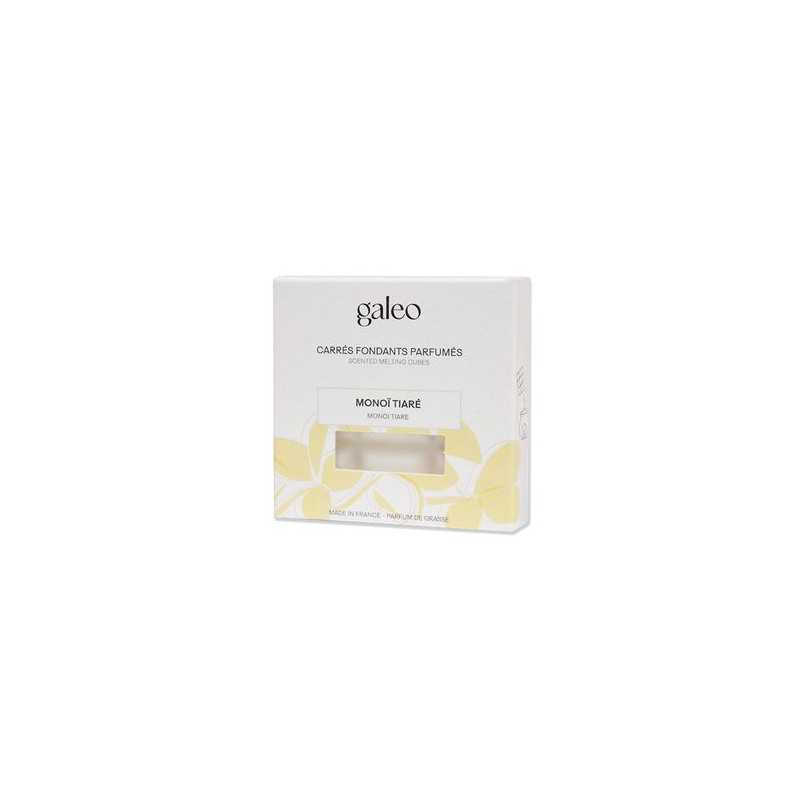 Carres Fondants Monoi Tiare Galeo de Galeo- Parfums-Savons-aromathérapie dans Produits parfumés, huile essentielle et Lampe B...