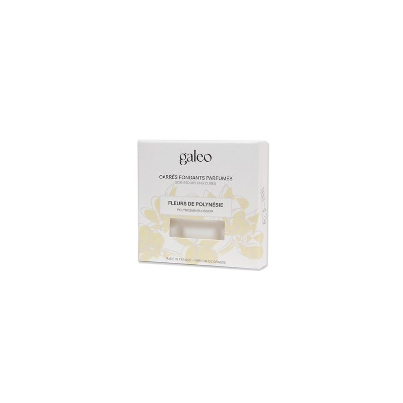 Carres Fondants Fleurs De Polynesie Galeo de Galeo- Parfums-Savons-aromathérapie dans Produits parfumés, huile essentielle et...