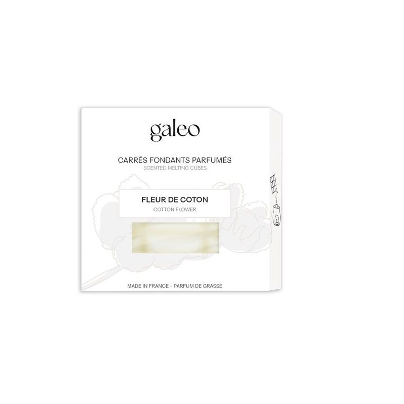 Carres Fondants Fleur De Coton Galeo de Galeo- Parfums-Savons-aromathérapie dans Produits parfumés, huile essentielle et Lamp...