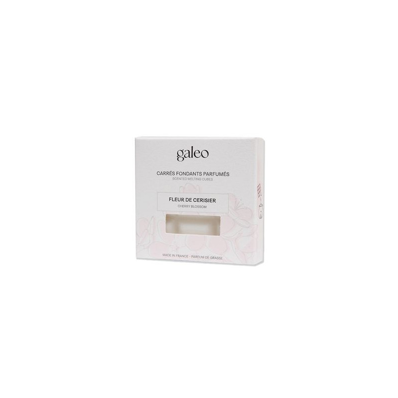 Carres Fondants Fleur De Cerisier Galeo de Galeo- Parfums-Savons-aromathérapie dans Produits parfumés, huile essentielle et L...