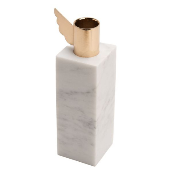 Bougeoir marbre aile pm de Amadeus- Déco et accessoires dans Bougeoirs et lanterne pour bougies
