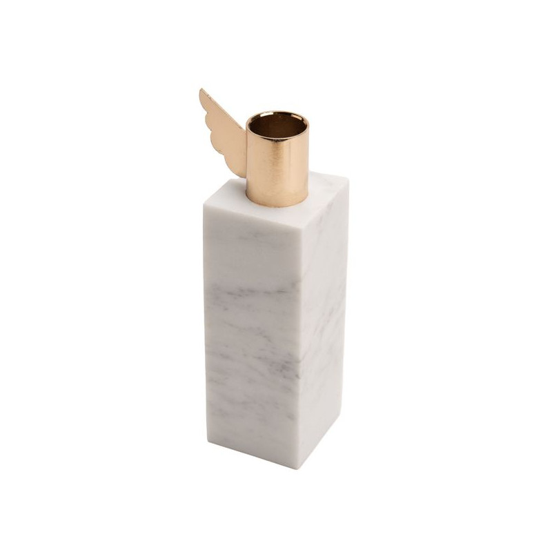 Bougeoir marbre aile pm de Amadeus- Déco et accessoires dans Bougeoirs et lanterne pour bougies
