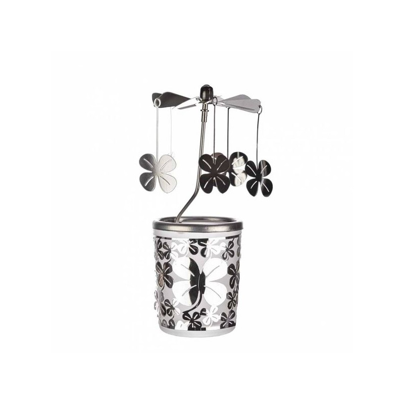 PHOTOPHORE LUCKY CLOVER ARG de Hellmann versand - décoration en verre dans Photophore