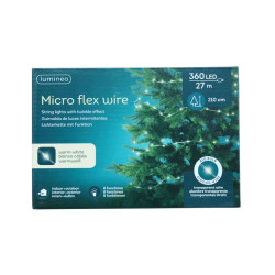 Micro led 27m transparent/blanc chaud de Luminéo et Décoris - produits de décoration dans 💡Guirlande et déco électrique