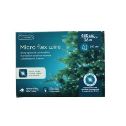 Micro led 36m transparent/blanc chaud de Luminéo et Décoris - produits de décoration dans 💡Guirlande et déco électrique