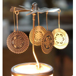 PHOTOPHORE FLEUR DE VIE ARG de Hellmann versand - décoration en verre dans Photophore